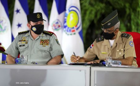  Acto de traspaso de la Presidencia Pro Tempore de la Conferencia de las Fuerzas Armadas Centroamericanas (CFAC)