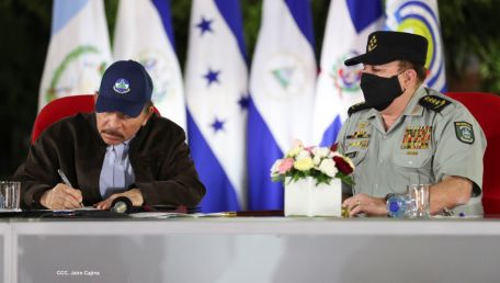  Acto de traspaso de la Presidencia Pro Tempore de la Conferencia de las Fuerzas Armadas Centroamericanas (CFAC)