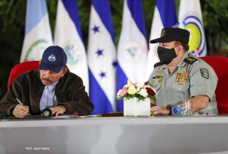  Acto de traspaso de la Presidencia Pro Tempore de la Conferencia de las Fuerzas Armadas Centroamericanas (CFAC)