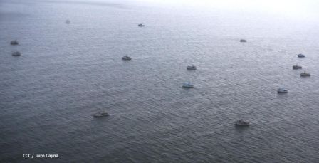 Vista aérea de Bilwi ,Prinzapolka  y Alamikamba despues del paso de dos huracanes