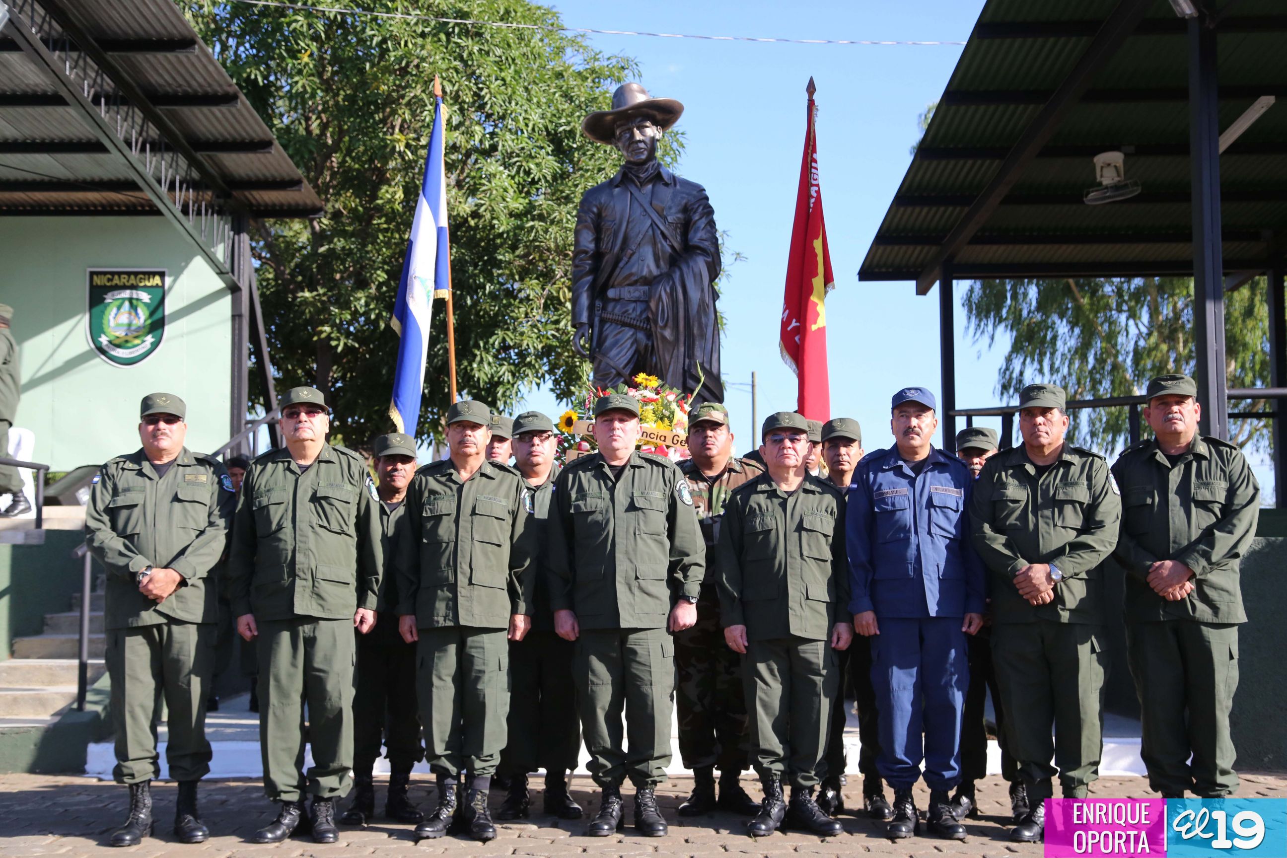 Ejército de Nicaragua rinde homenaje a Sandino a 80 años de su tránsito a la inmortalidad