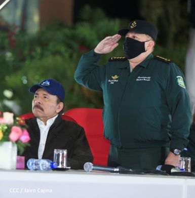 XXV Graduación del Centro Superior de Estudios Militares del Ejército de Nicaragua