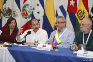 Presidente Daniel: “Declaratoria del Foro de Sao Paulo nos compromete a tod@s en la batalla por Venezuela”