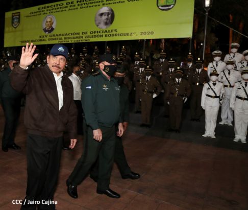 XXV Graduación del Centro Superior de Estudios Militares del Ejército de Nicaragua