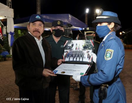 XXV Graduación del Centro Superior de Estudios Militares del Ejército de Nicaragua