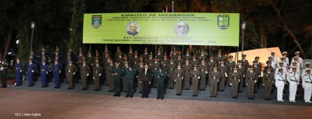 XXV Graduación del Centro Superior de Estudios Militares del Ejército de Nicaragua