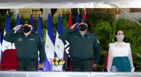 XXV Graduación del Centro Superior de Estudios Militares del Ejército de Nicaragua