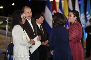 Embajadores presentan Cartas Credenciales al Presidente Daniel Ortega y a la Vicepresidenta Rosario Murillo