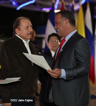 Embajadores presentan Cartas Credenciales al Presidente Daniel Ortega y a la Vicepresidenta Rosario Murillo