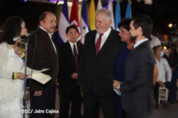 Embajadores presentan Cartas Credenciales al Presidente Daniel Ortega y a la Vicepresidenta Rosario Murillo