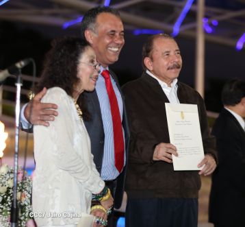Embajadores presentan Cartas Credenciales al Presidente Daniel Ortega y a la Vicepresidenta Rosario Murillo