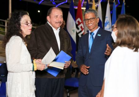 Embajadores presentan Cartas Credenciales al Presidente Daniel Ortega y a la Vicepresidenta Rosario Murillo