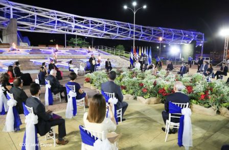 Embajadores presentan Cartas Credenciales al Presidente Daniel Ortega y a la Vicepresidenta Rosario Murillo
