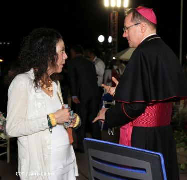 Embajadores presentan Cartas Credenciales al Presidente Daniel Ortega y a la Vicepresidenta Rosario Murillo