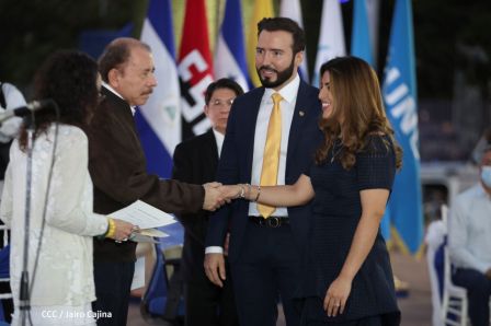 Embajadores presentan Cartas Credenciales al Presidente Daniel Ortega y a la Vicepresidenta Rosario Murillo