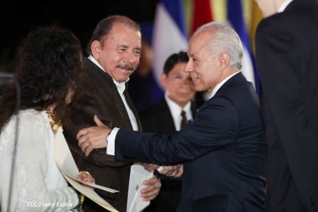 Embajadores presentan Cartas Credenciales al Presidente Daniel Ortega y a la Vicepresidenta Rosario Murillo