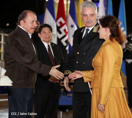 Embajadores presentan Cartas Credenciales al Presidente Daniel Ortega y a la Vicepresidenta Rosario Murillo