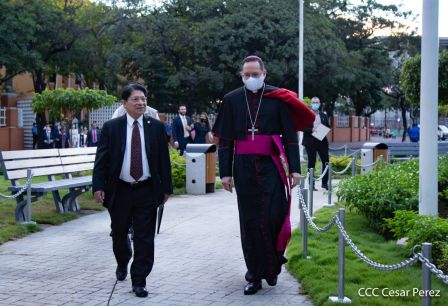 Embajadores presentan Cartas Credenciales al Presidente Daniel Ortega y a la Vicepresidenta Rosario Murillo