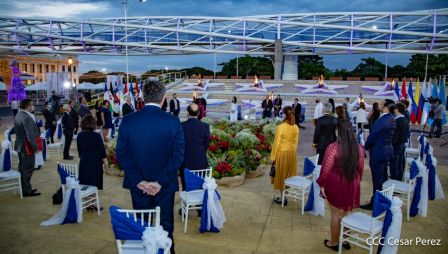 Embajadores presentan Cartas Credenciales al Presidente Daniel Ortega y a la Vicepresidenta Rosario Murillo