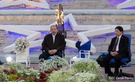 Embajadores presentan Cartas Credenciales al Presidente Daniel Ortega y a la Vicepresidenta Rosario Murillo