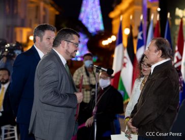 Embajadores presentan Cartas Credenciales al Presidente Daniel Ortega y a la Vicepresidenta Rosario Murillo