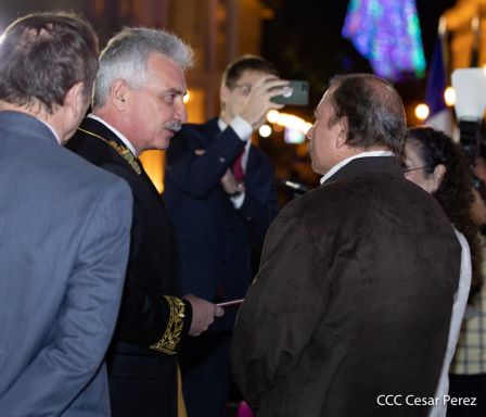 Embajadores presentan Cartas Credenciales al Presidente Daniel Ortega y a la Vicepresidenta Rosario Murillo