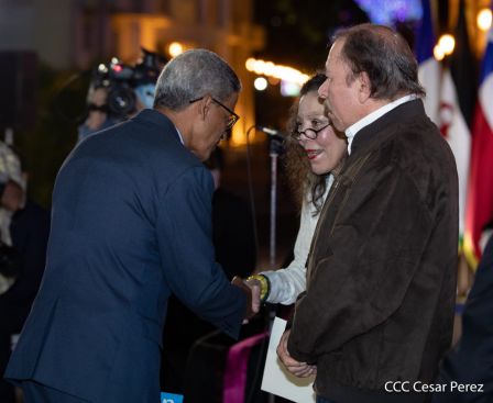 Embajadores presentan Cartas Credenciales al Presidente Daniel Ortega y a la Vicepresidenta Rosario Murillo