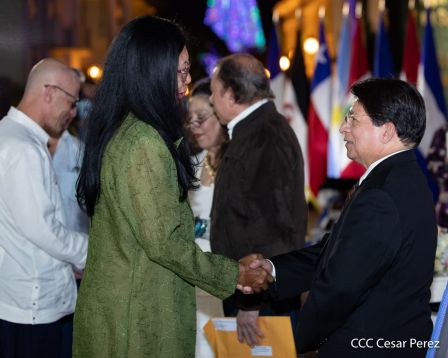Embajadores presentan Cartas Credenciales al Presidente Daniel Ortega y a la Vicepresidenta Rosario Murillo