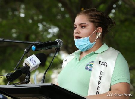 Jóvenes se gradúan  en Centro de Formación y Desarrollo Juventud de la Policía Nacional