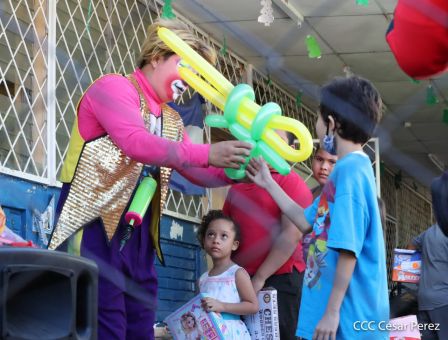 Niños continúan recibiendo juguetes en todo Nicaragua