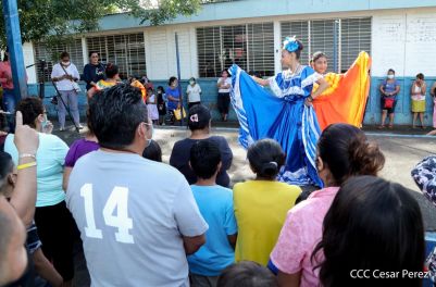 Niños continúan recibiendo juguetes en todo Nicaragua