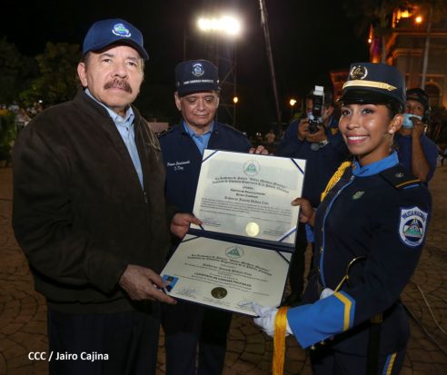 XXIII  graduación de cadetes de la Policía Nacional