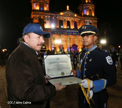 XXIII  graduación de cadetes de la Policía Nacional