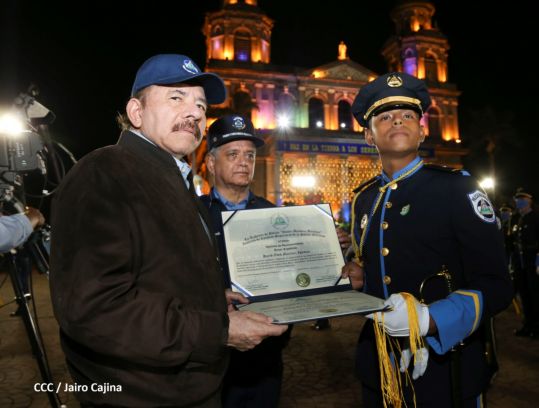 XXIII  graduación de cadetes de la Policía Nacional