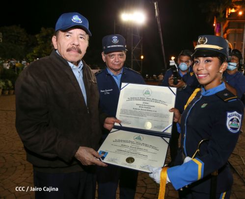 XXIII  graduación de cadetes de la Policía Nacional