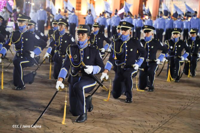 XXIII  graduación de cadetes de la Policía Nacional
