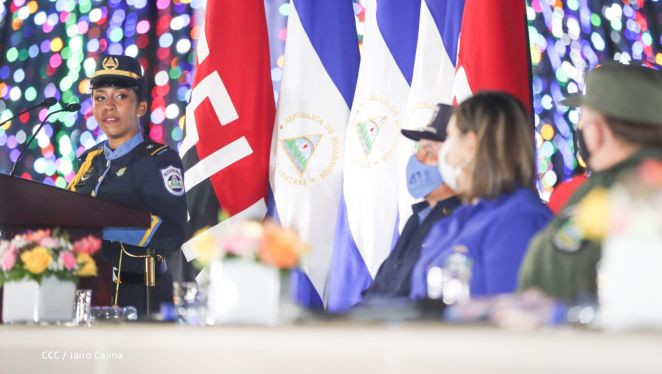 XXIII  graduación de cadetes de la Policía Nacional