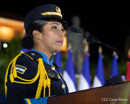 XXIII  graduación de cadetes de la Policía Nacional