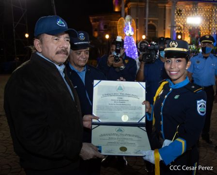 XXIII  graduación de cadetes de la Policía Nacional