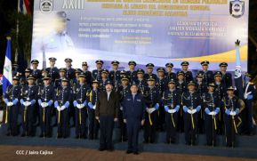 XXIII  graduación de cadetes de la Policía Nacional
