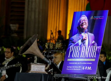 Por Amor: Nicaragua realiza concierto en homenaje a Armando Manzanero 