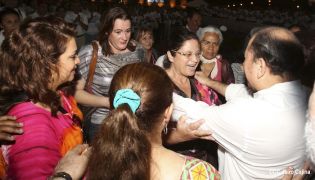 Daniel y Rosario en acto del 80 Aniversario del Tránsito a la Inmortalidad del General Augusto C. Sandino