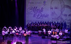 Poesía musicalizada “De Martí a Darío