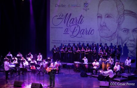 Poesía musicalizada “De Martí a Darío