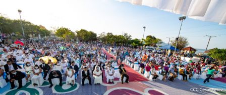 Cuatrocientas parejas se dieron el “Si… Acepto” en ocasión del Día del Amor y la Amistad