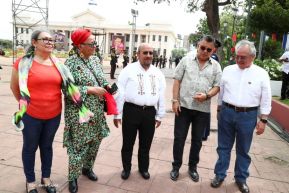 ¡Sandino vive, la lucha por el amor, por la justicia sigue!