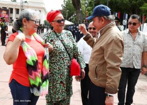 ¡Sandino vive, la lucha por el amor, por la justicia sigue!