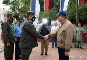 ¡Sandino vive, la lucha por el amor, por la justicia sigue!