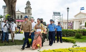 ¡Sandino vive, la lucha por el amor, por la justicia sigue!