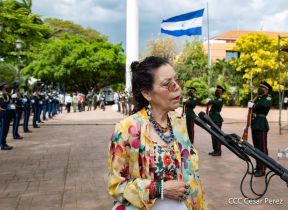 ¡Sandino vive, la lucha por el amor, por la justicia sigue!